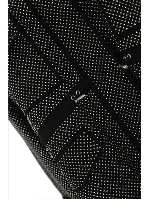 Parka tecnico Pescatore con mini borchie effetto strass Nero PINKO | 104598 A2BWZ99